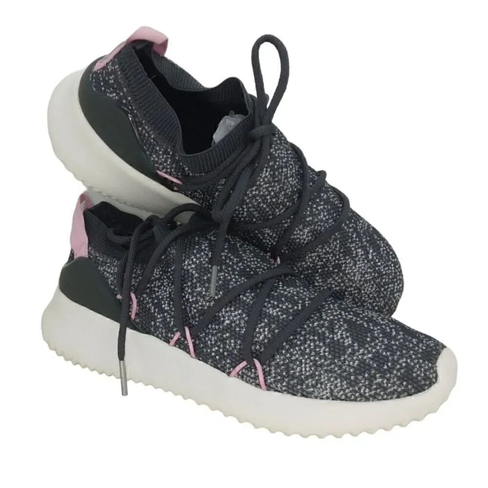 Adidas Ultimamotion Womens pre-owned Gray & Pink Running Sneakers - sz. 6